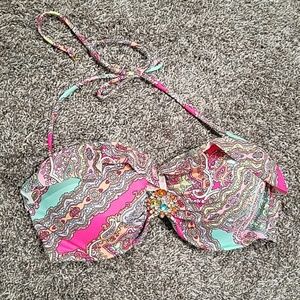 Victorias secret bandeau swim top 34D